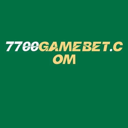 Logo da 7700GAMEBET